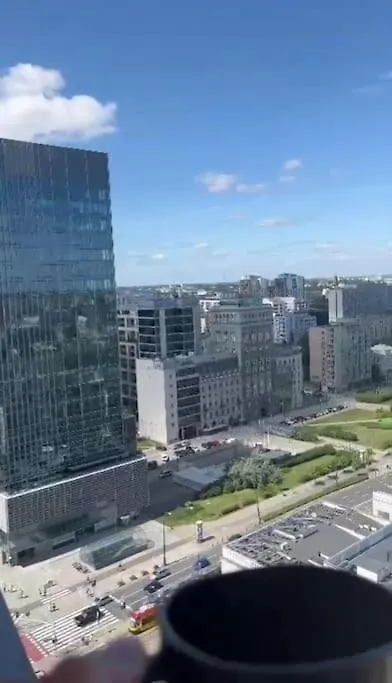 Amazing View 19 Floor! Metro Swietokrzyska Varšava Apartmán