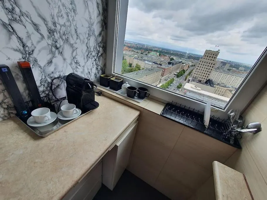 Amazing View 19 Floor! Metro Swietokrzyska Varšava